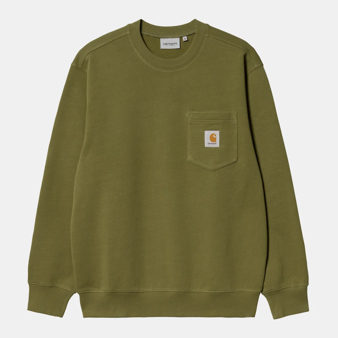 Carhartt WIP Pocket Sweatshirt Crewneck Kiwi