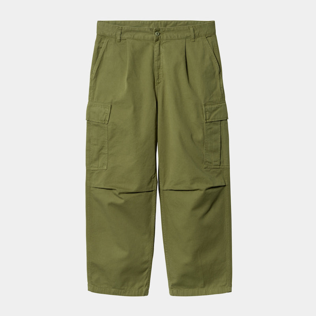 Carhartt WIP Cole Cargo Pant Kiwi Garment Dyed