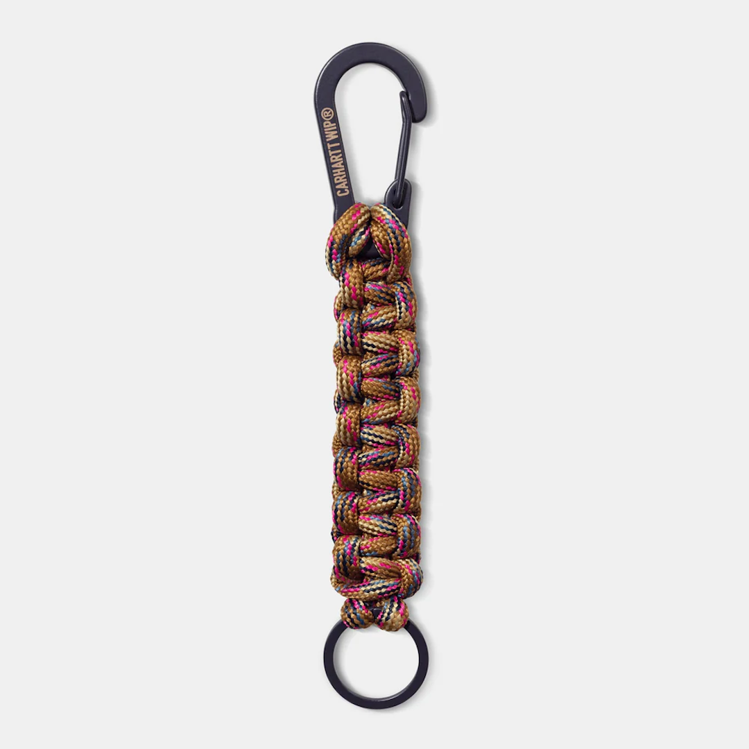 Carhartt WIP Tour Cord Keychain Hamilton Brown