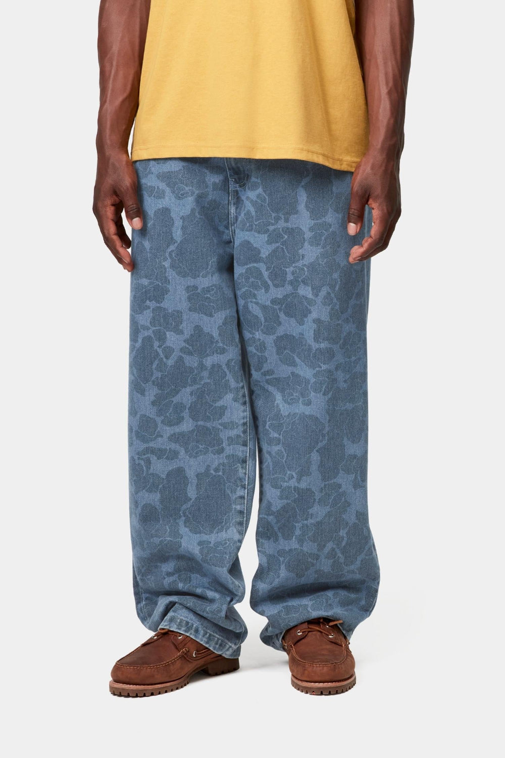 Carhartt WIP Duck Landon Pant Camo Duck Blue Bleached