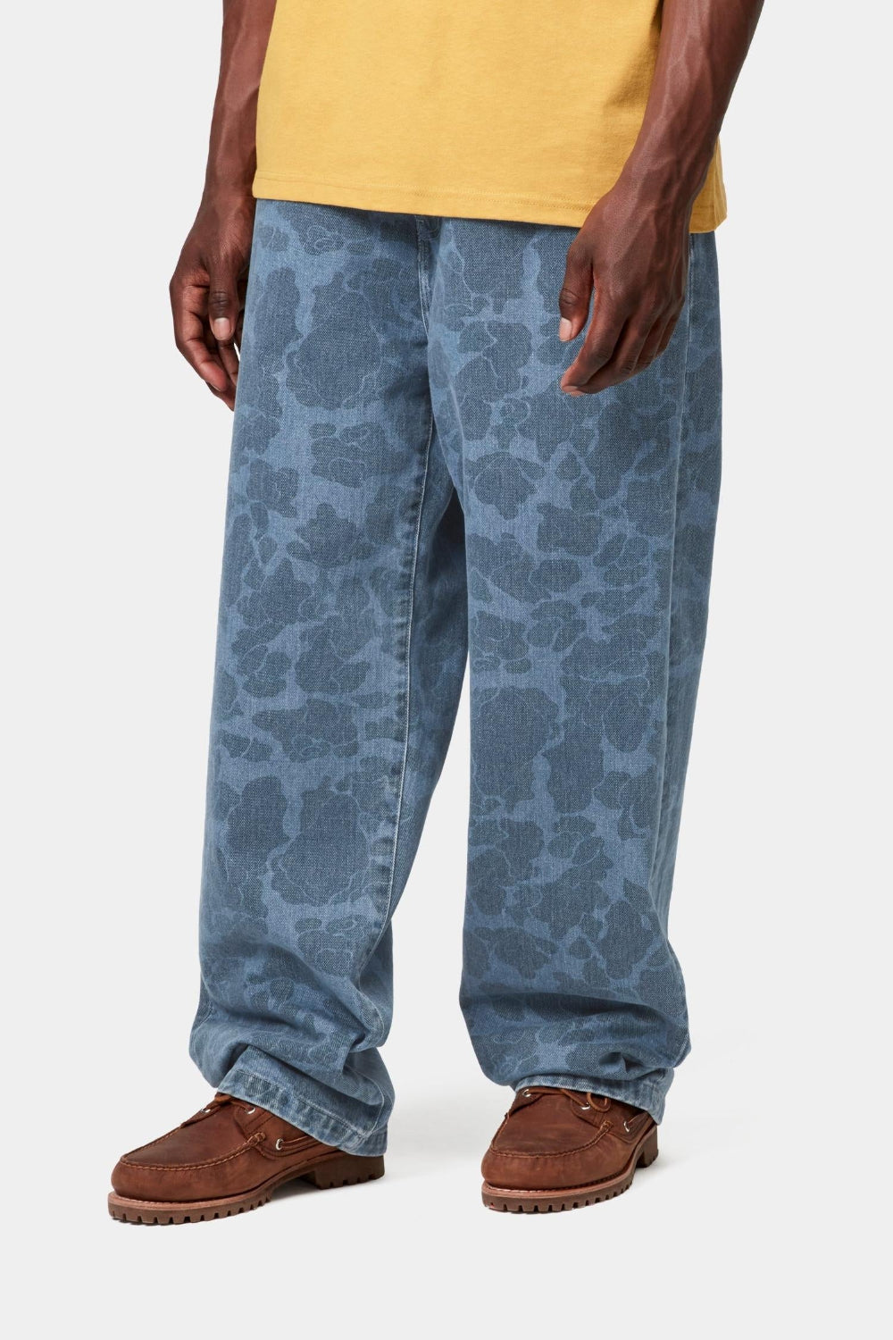 Carhartt WIP Duck Landon Pant Camo Duck Blue Bleached