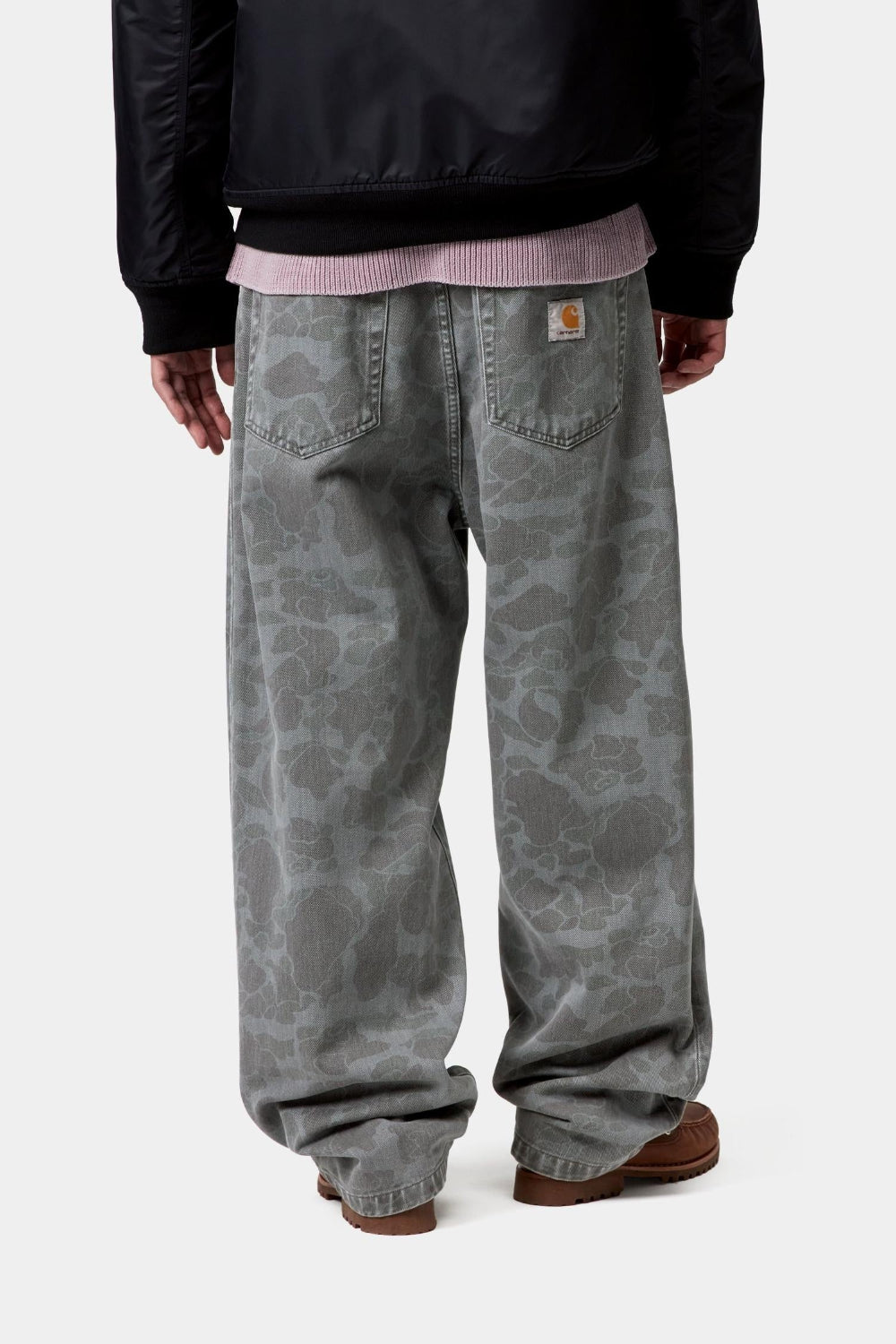 Carhartt WIP Duck Landon Pant Camo Duck Black Heavy Bleached