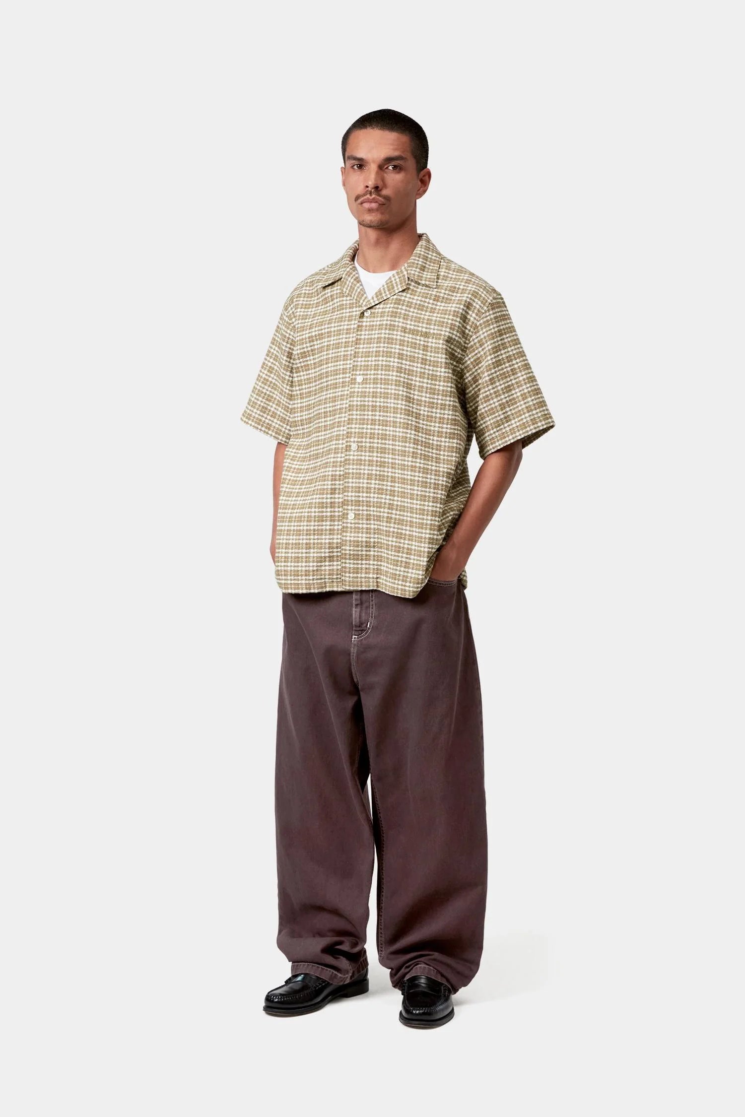 Carhartt WIP Brandon Pant Shale Stone Dyed