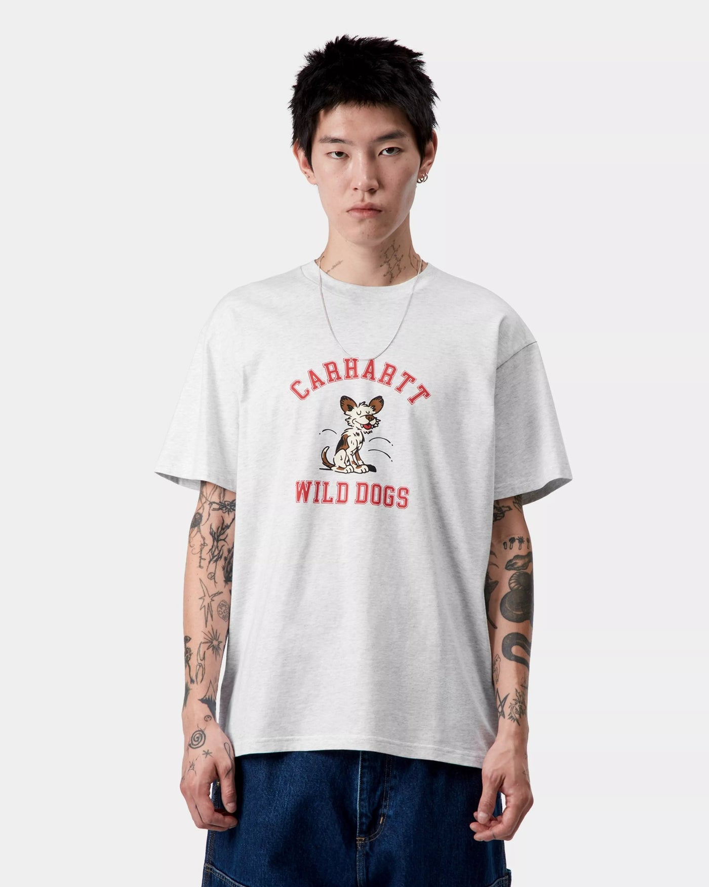 Carhartt WIP Wild Dog T-Shirt Ash Heather