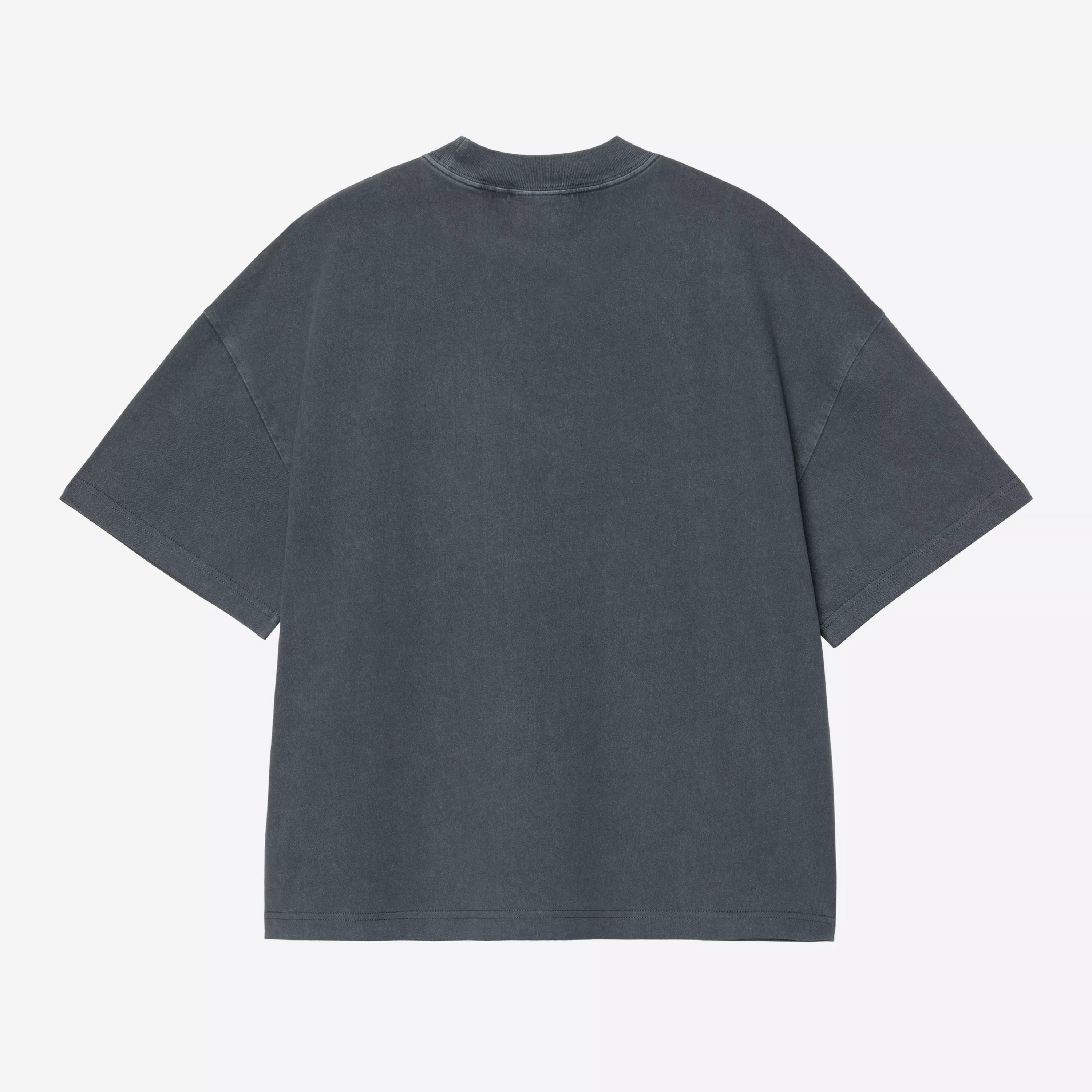 Carhartt WIP Benton T-Shirt Carbon Garment Dyed
