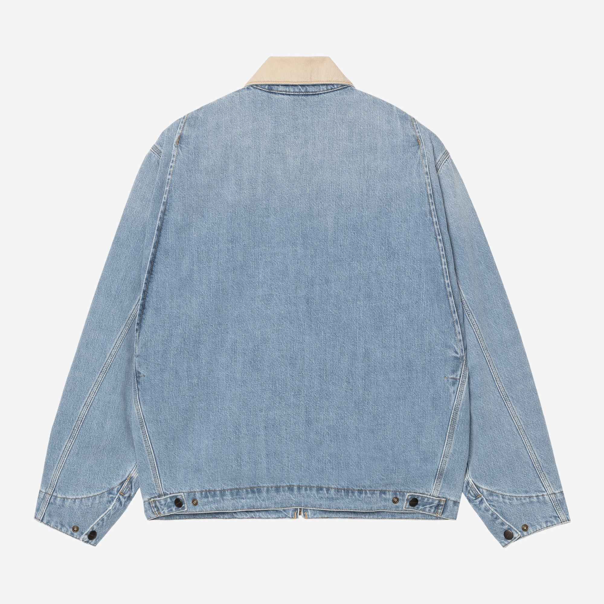 Carhartt WIP OG Detroit Jacket Blue + Dusty H Brown