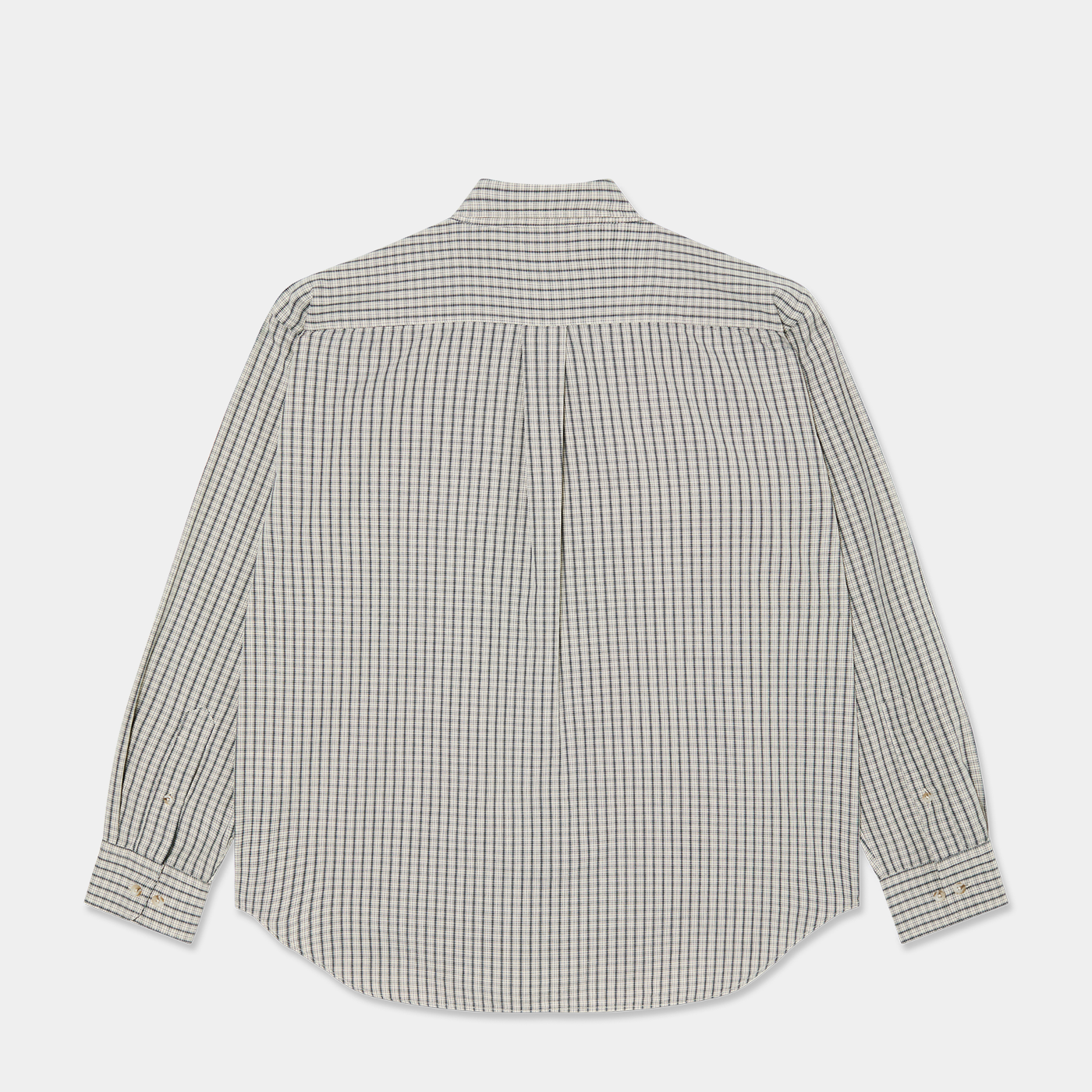 Polar Skate Co. Ben LS Shirt Ivory Check