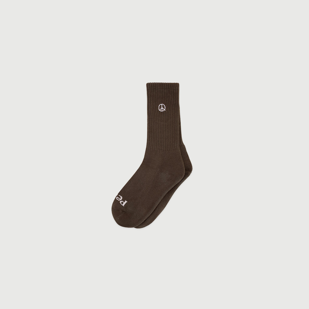 Museum Of Peace & Quiet Icon Socks Brown