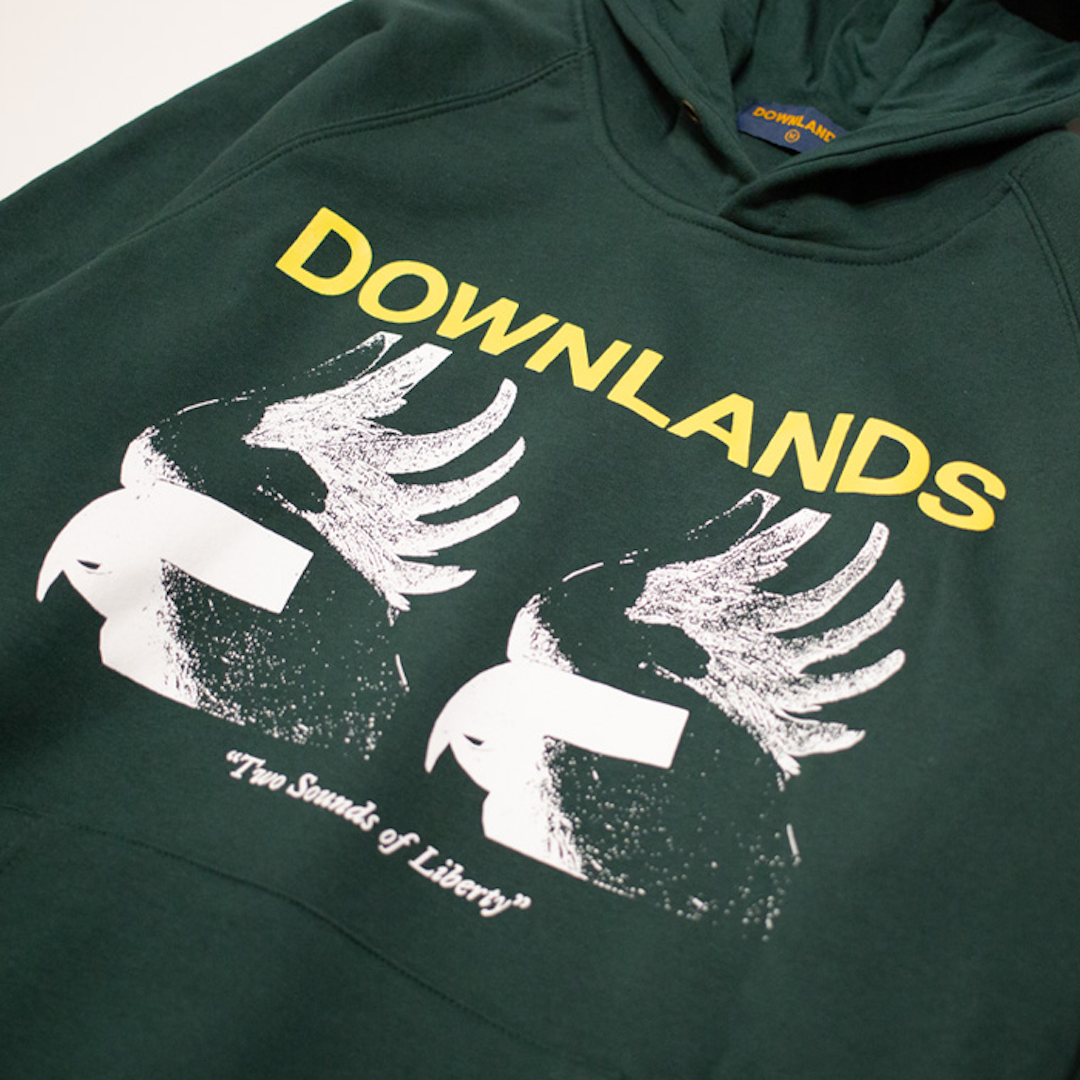 Downlands Liberation Hoodie Bottle Green