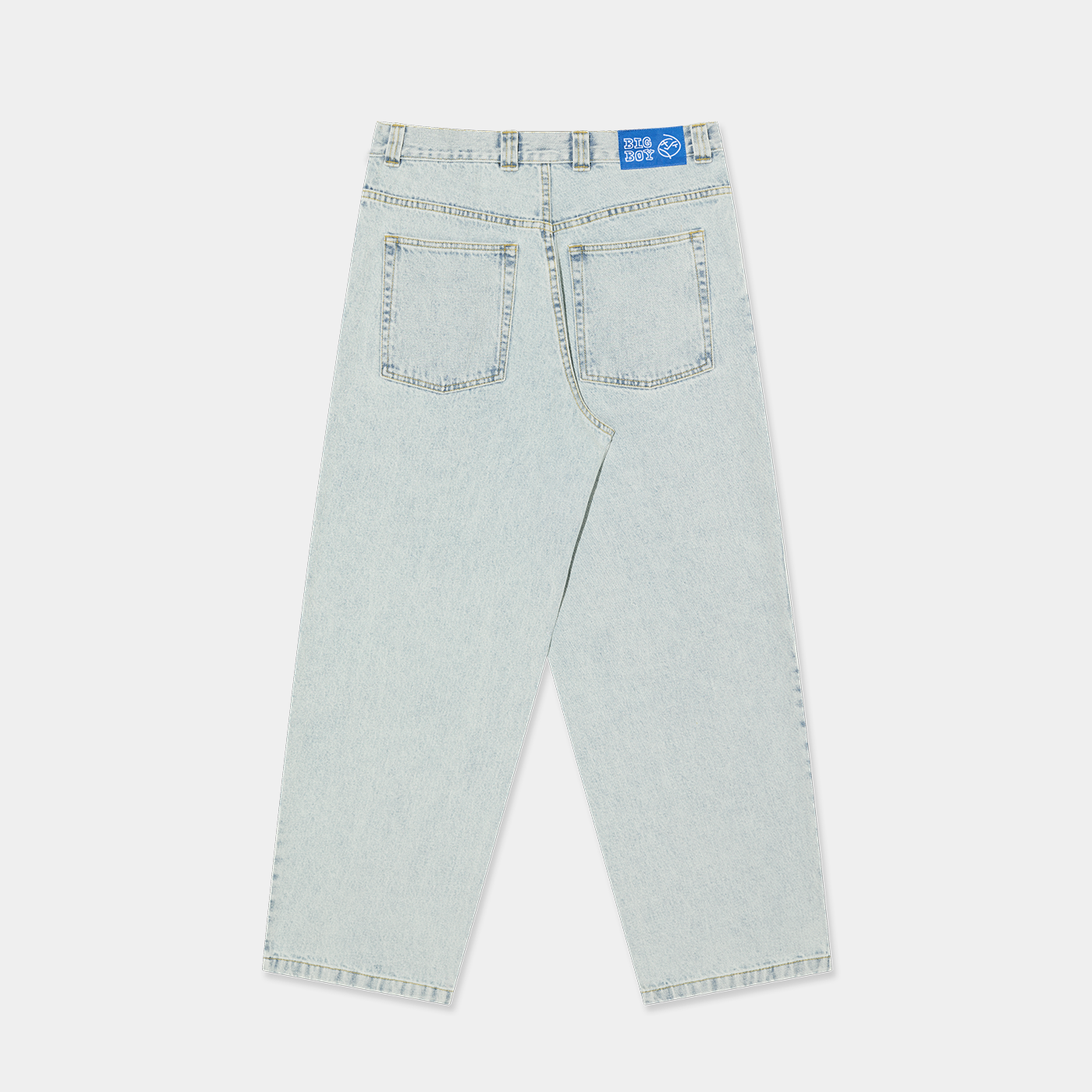 Polar Skate Co. Big Boy Pants OG Logo Light Blue