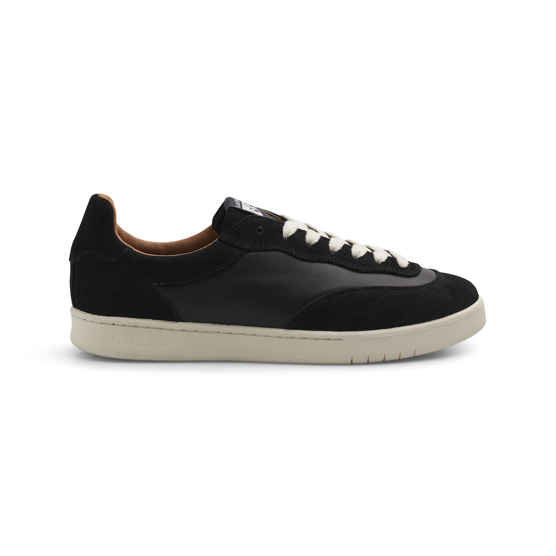 Last Resort CM001 Lo Suede Leather Black + White