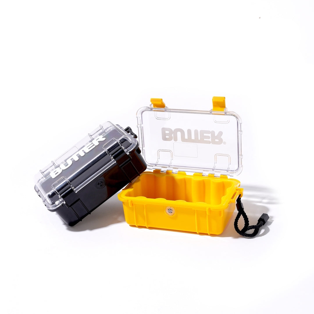 Butter Goods Logo Plastic Case Yellow