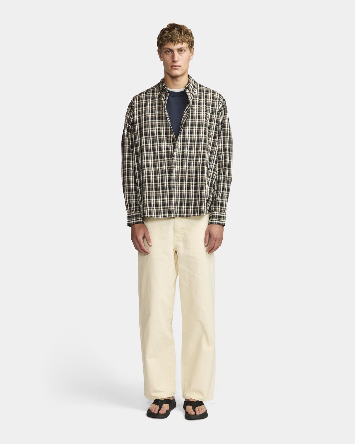 Larriet Grant Shirt Black Plaid