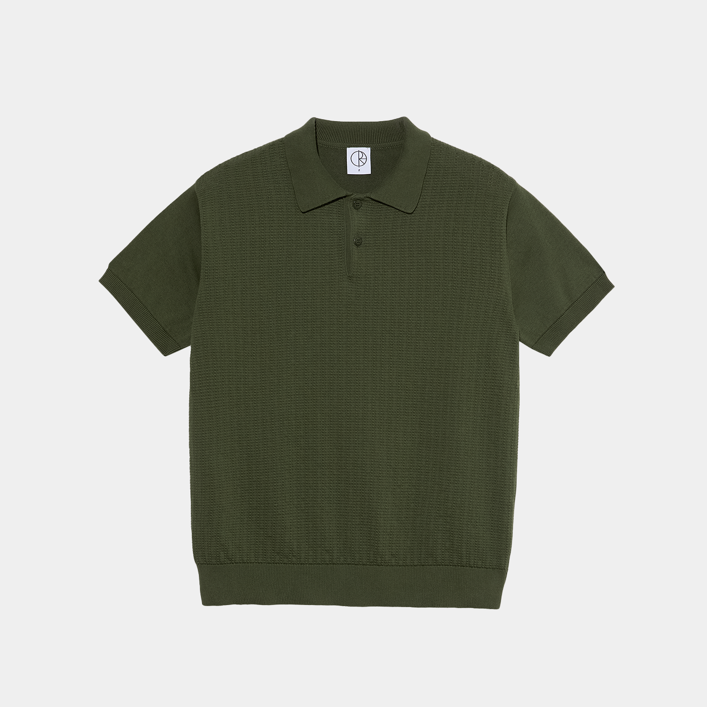 Polar Skate Co. Miles Polo Shirt Dark Olive