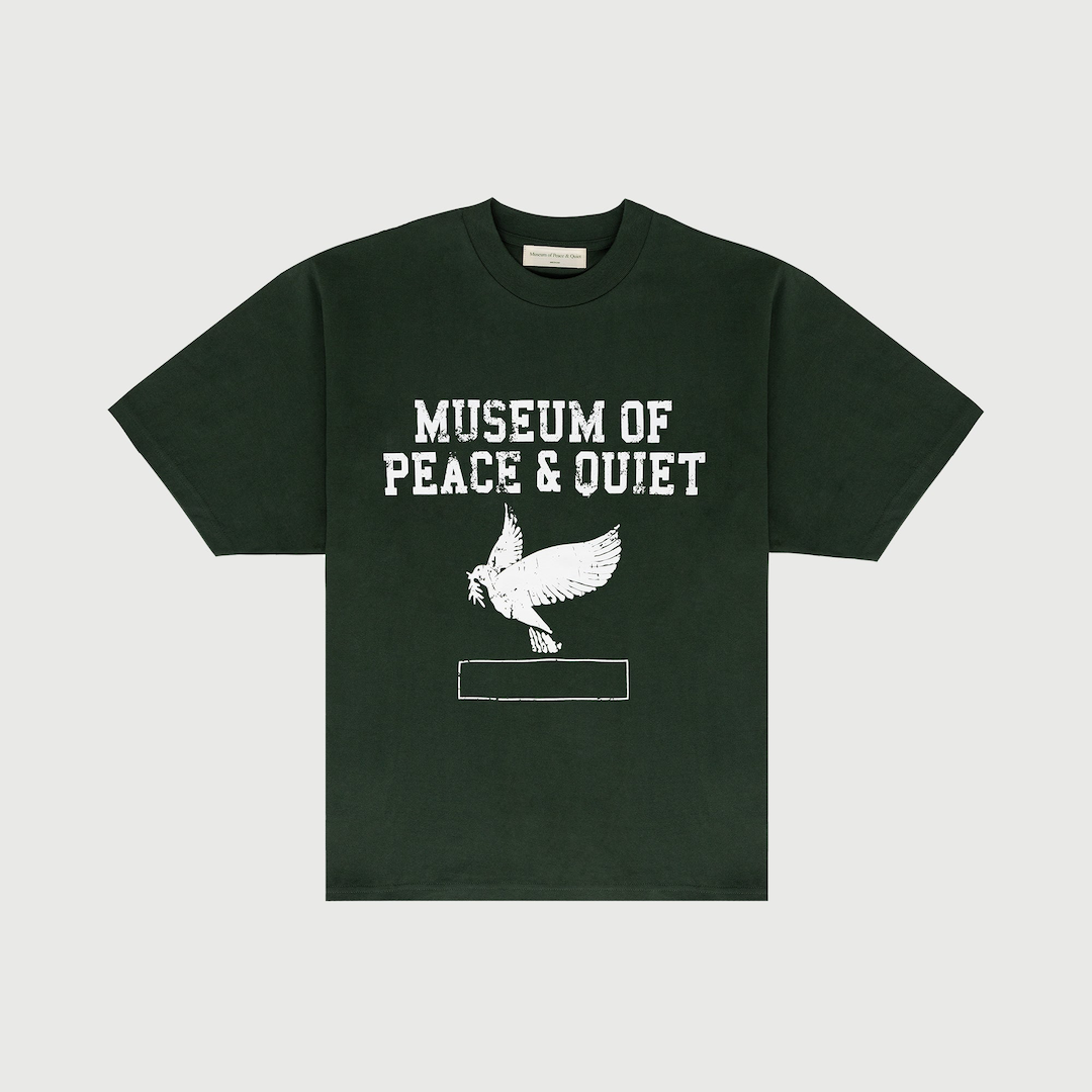 Museum Of Peace & Quiet P.E Tee Forest Green