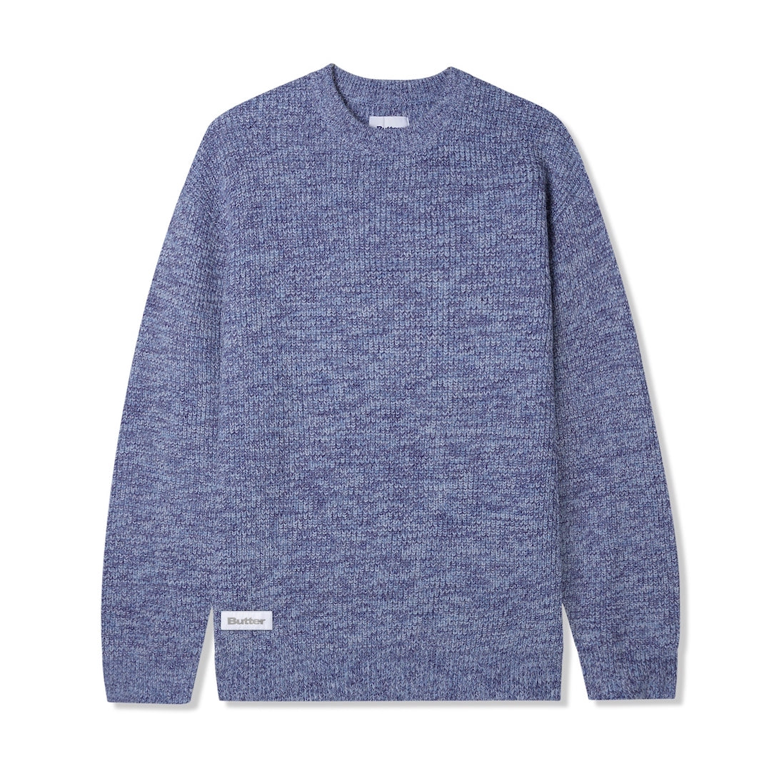 Butter Goods Marle Knitted Sweater Iceberg