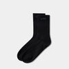 Butter Mid-Cut Socks Black