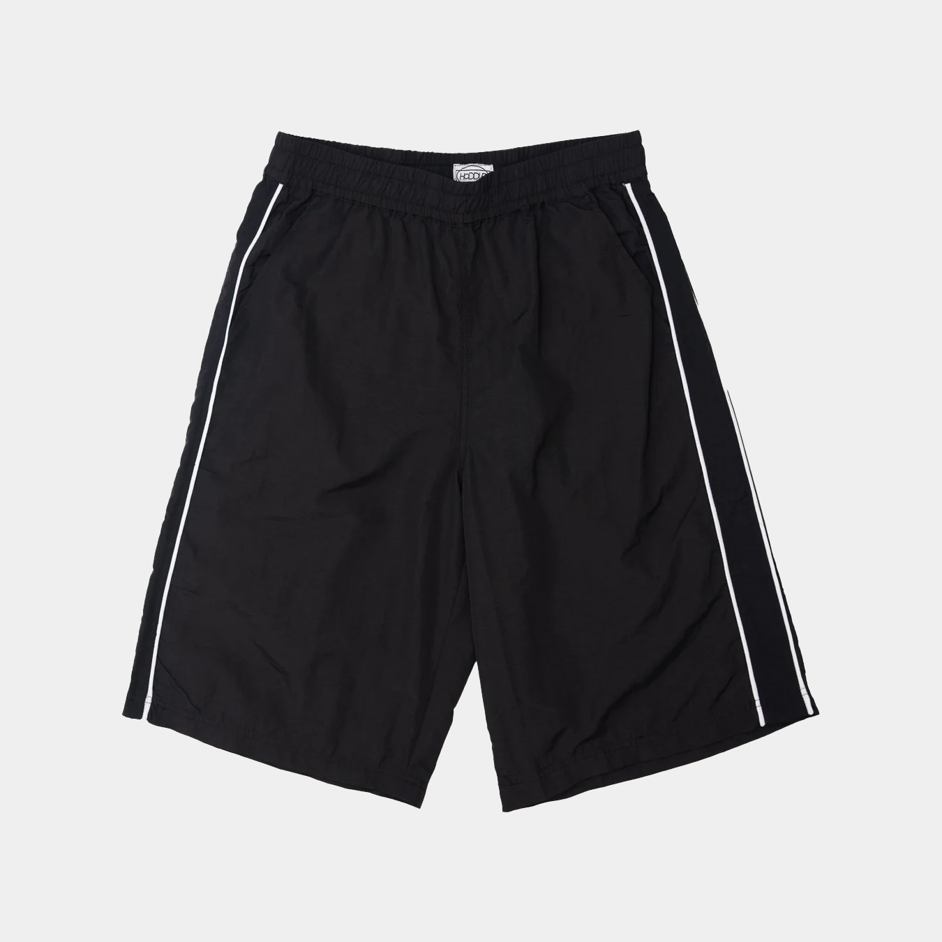 Hoddle Nylon Bermuda Shorts Black