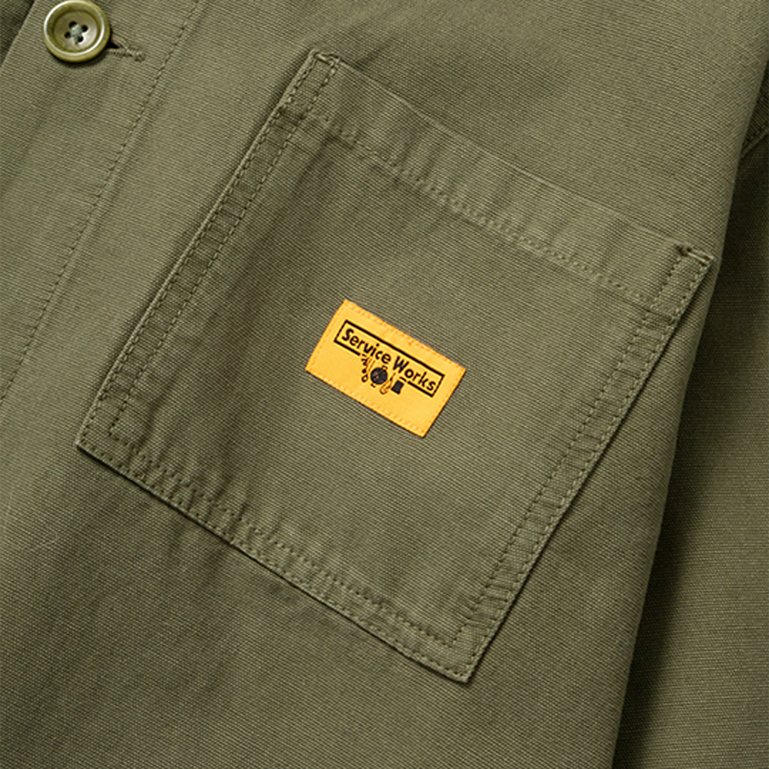 Service Works Classic Chore Shirt Olive