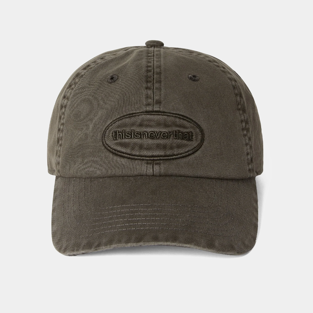 thisisneverthat Overdyed E/T-Logo Cap Charcoal