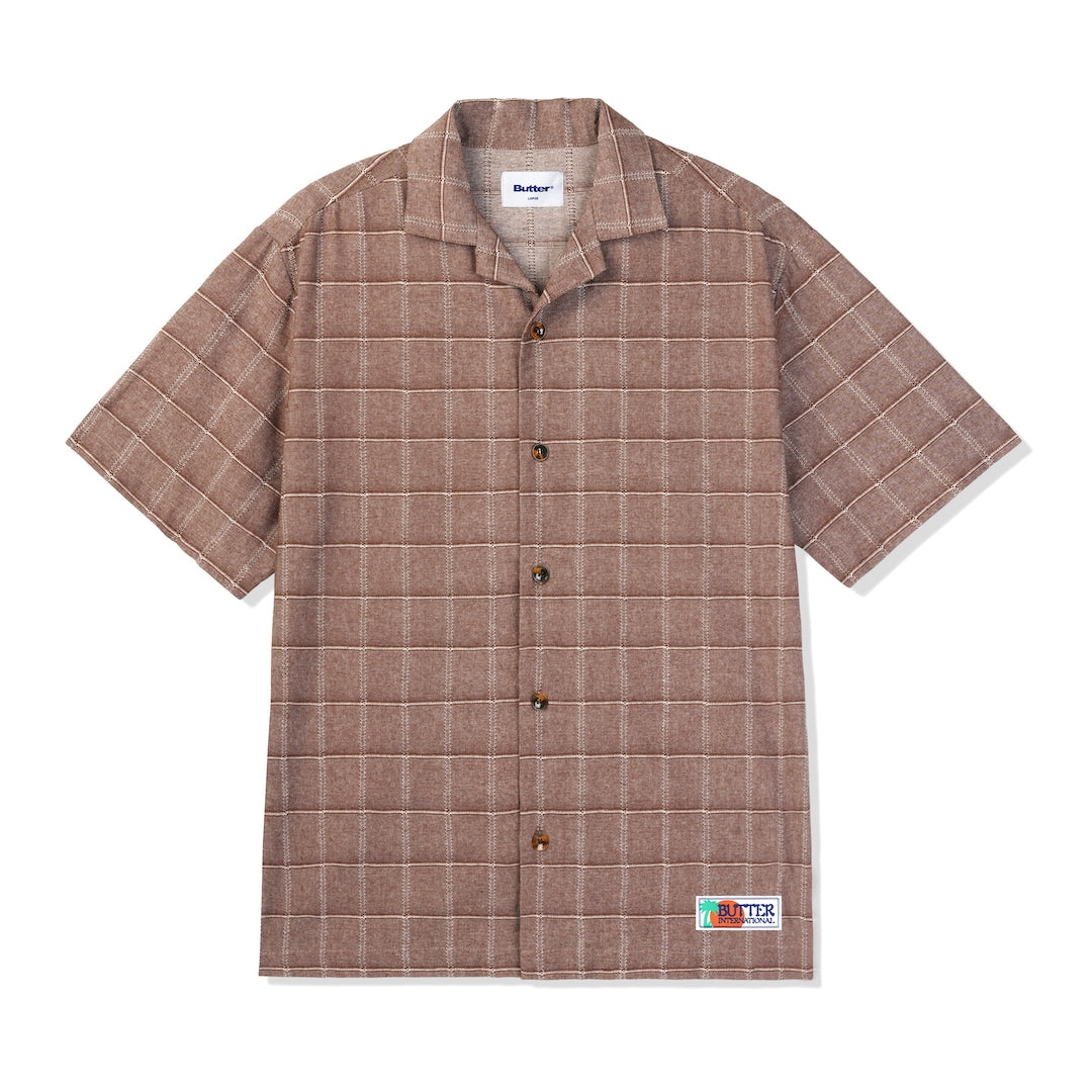 Butter Goods Pacific S/S Shirt Chestnut