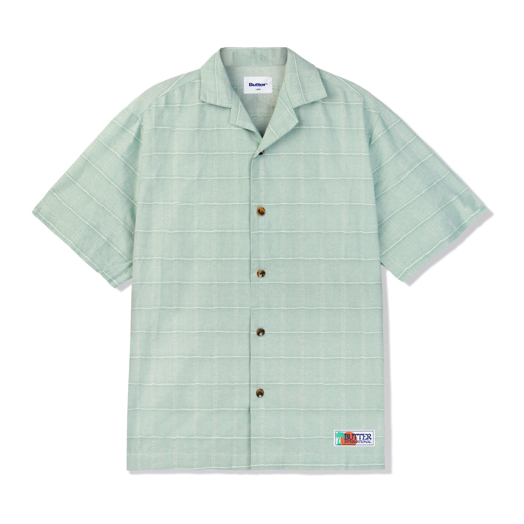 Butter Goods Pacific S/S Shirt Pale Green