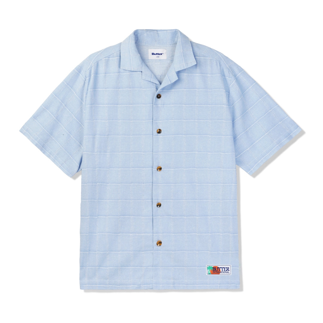 Butter Goods Pacific S/S Shirt Sky Blue