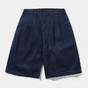Butter Pleated ShortsHerringbone Denim