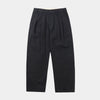 Butter Pleated Trousers Washed Black