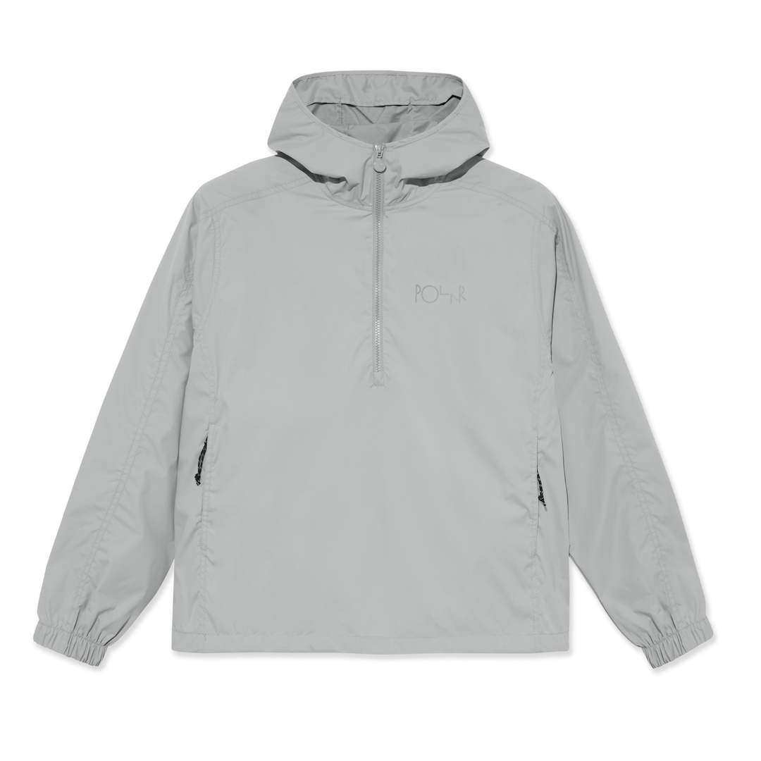 Polar Skate Co. Packable Anorak Jacket Silver