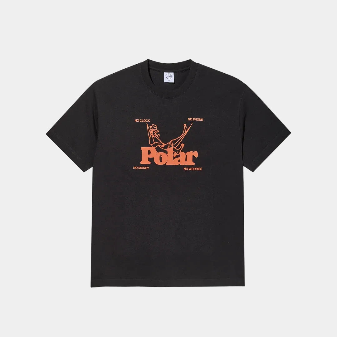 Polar Skate Co. No Worries Tee Black