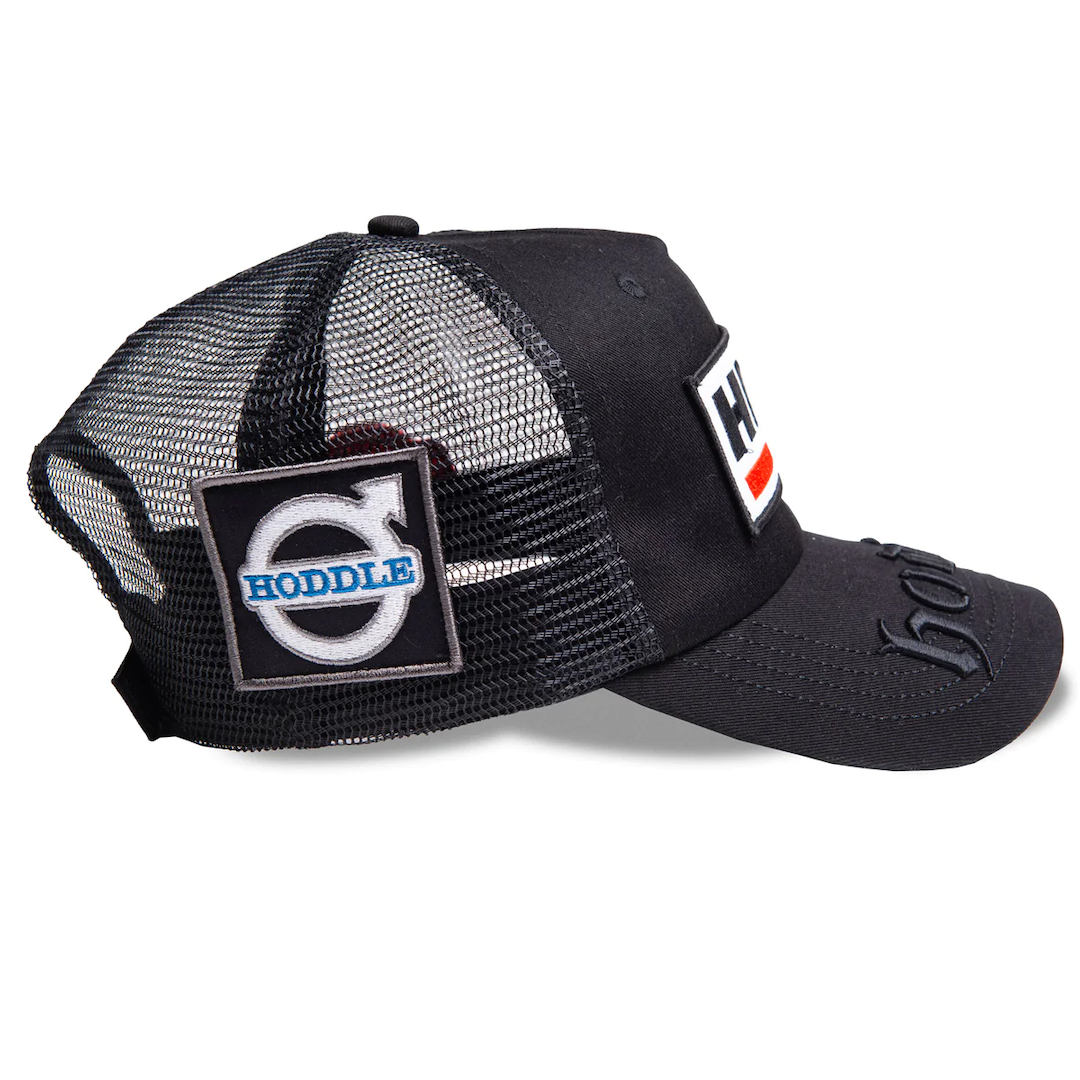 Hoddle Trucker Cap Black