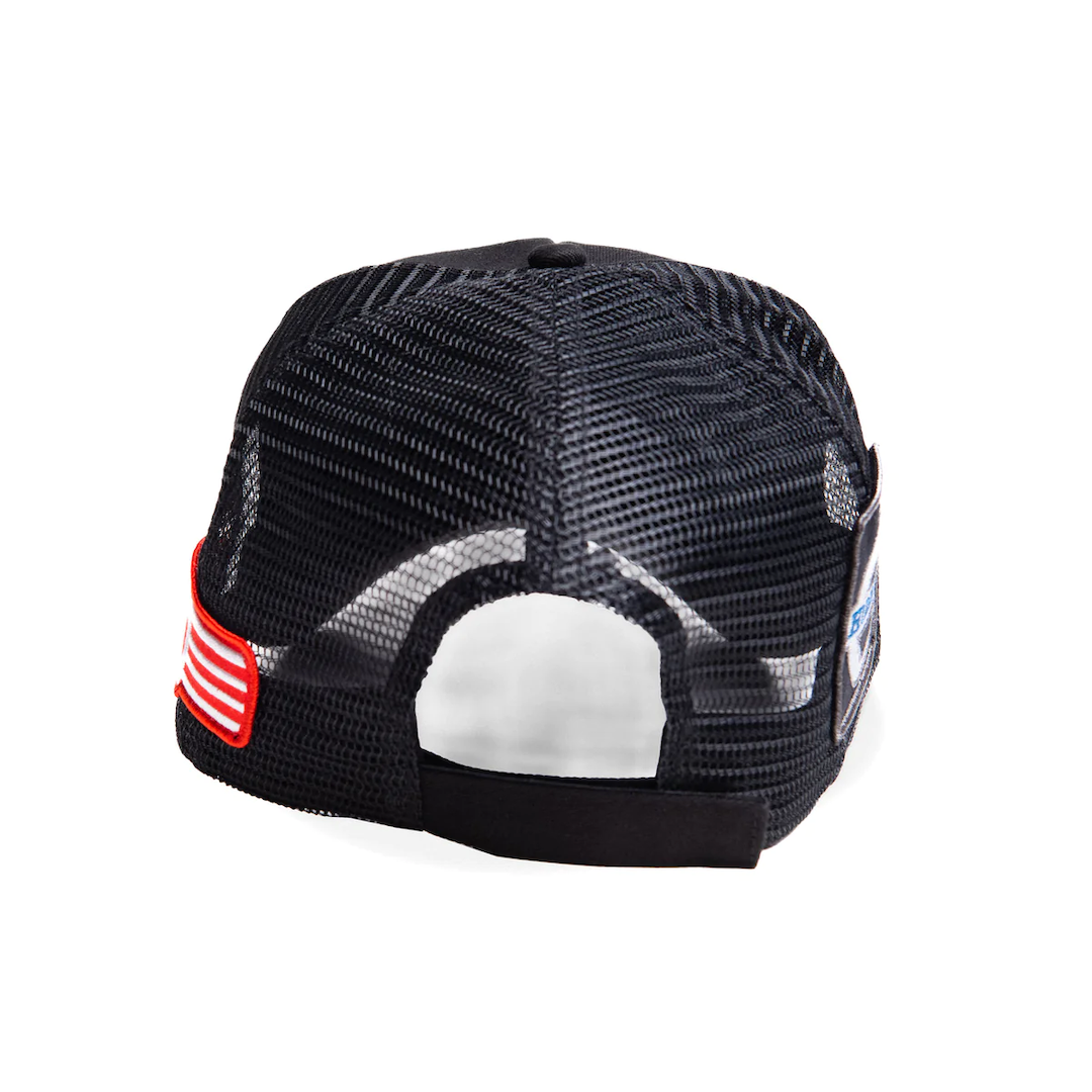 Hoddle Trucker Cap Black