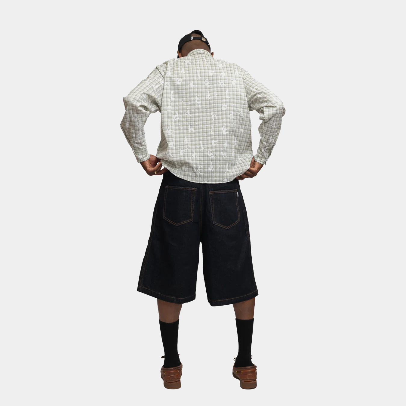 Hoddle Bermuda Shorts Raw Indigo Denim