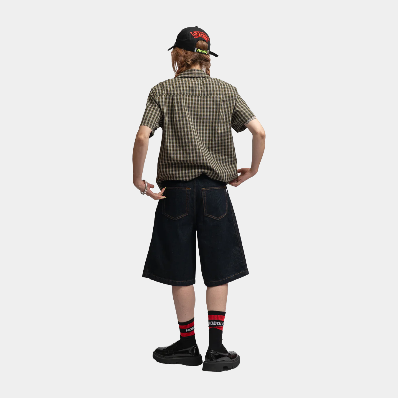 Hoddle Bermuda Shorts Raw Indigo Denim