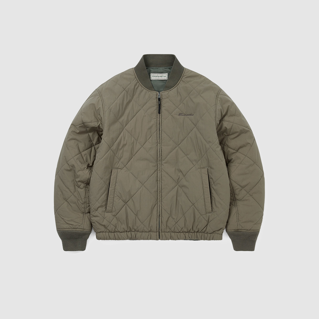 thisisneverthat Reversible Bomber Jacket Dark Sage