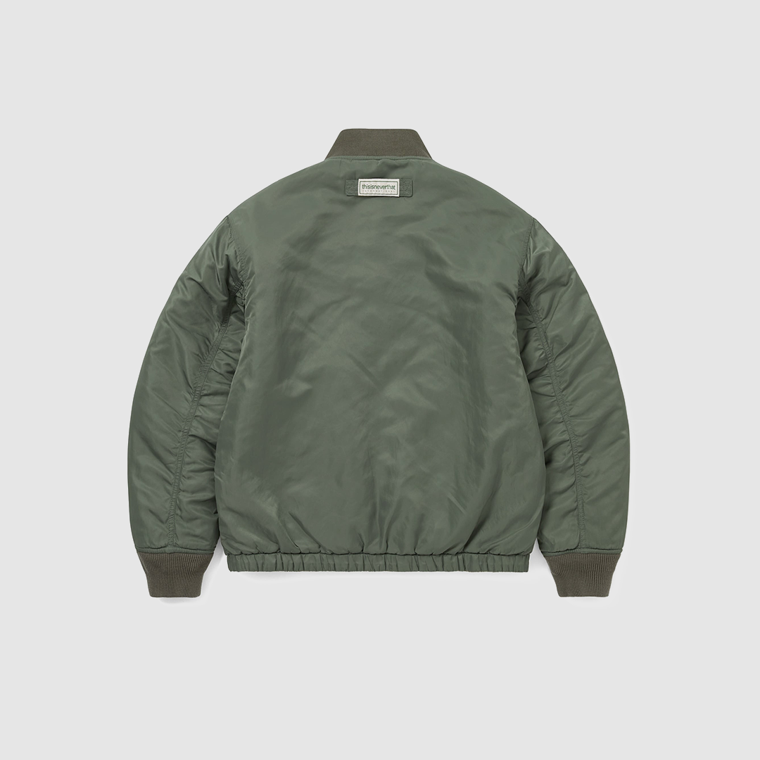 thisisneverthat Reversible Bomber Jacket Dark Sage