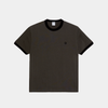 Polar Skate Co. Ringer Tee Dirty Black + Black