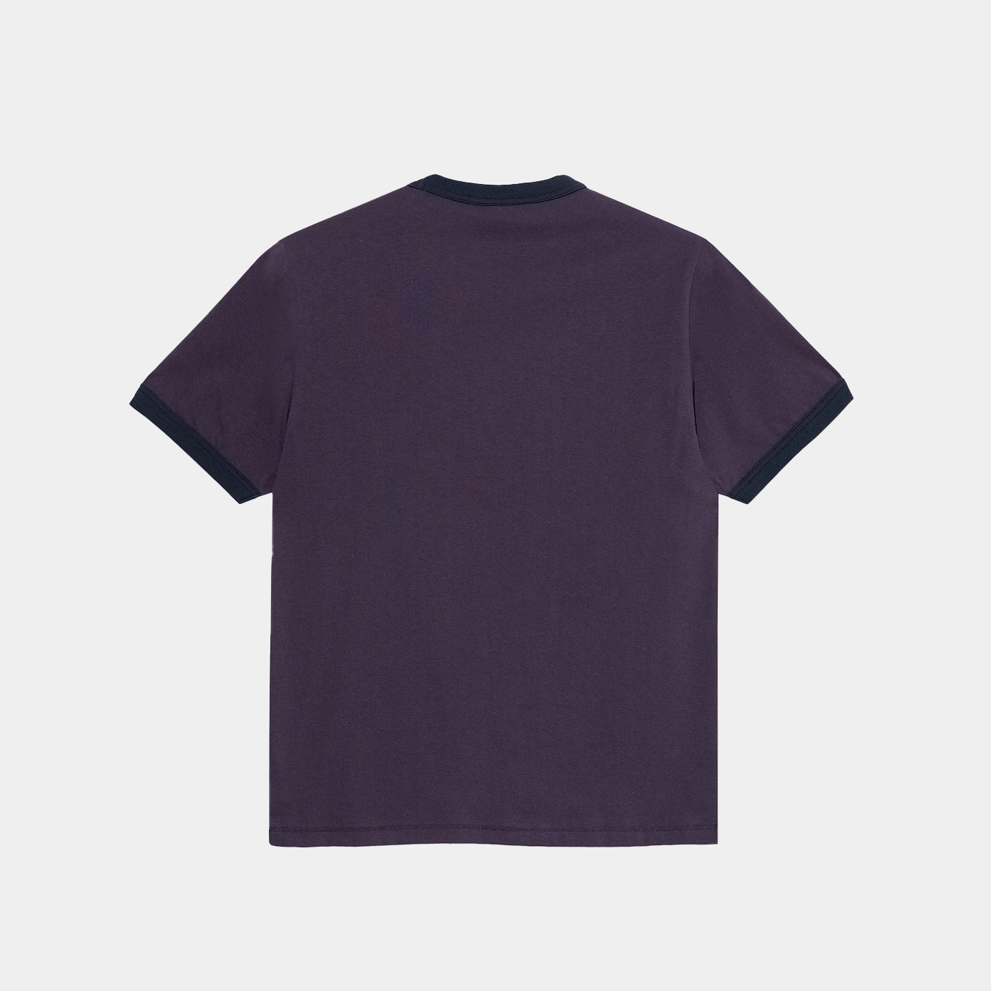 Polar Skate Co. Ringer Tee Dark Violet + Navy