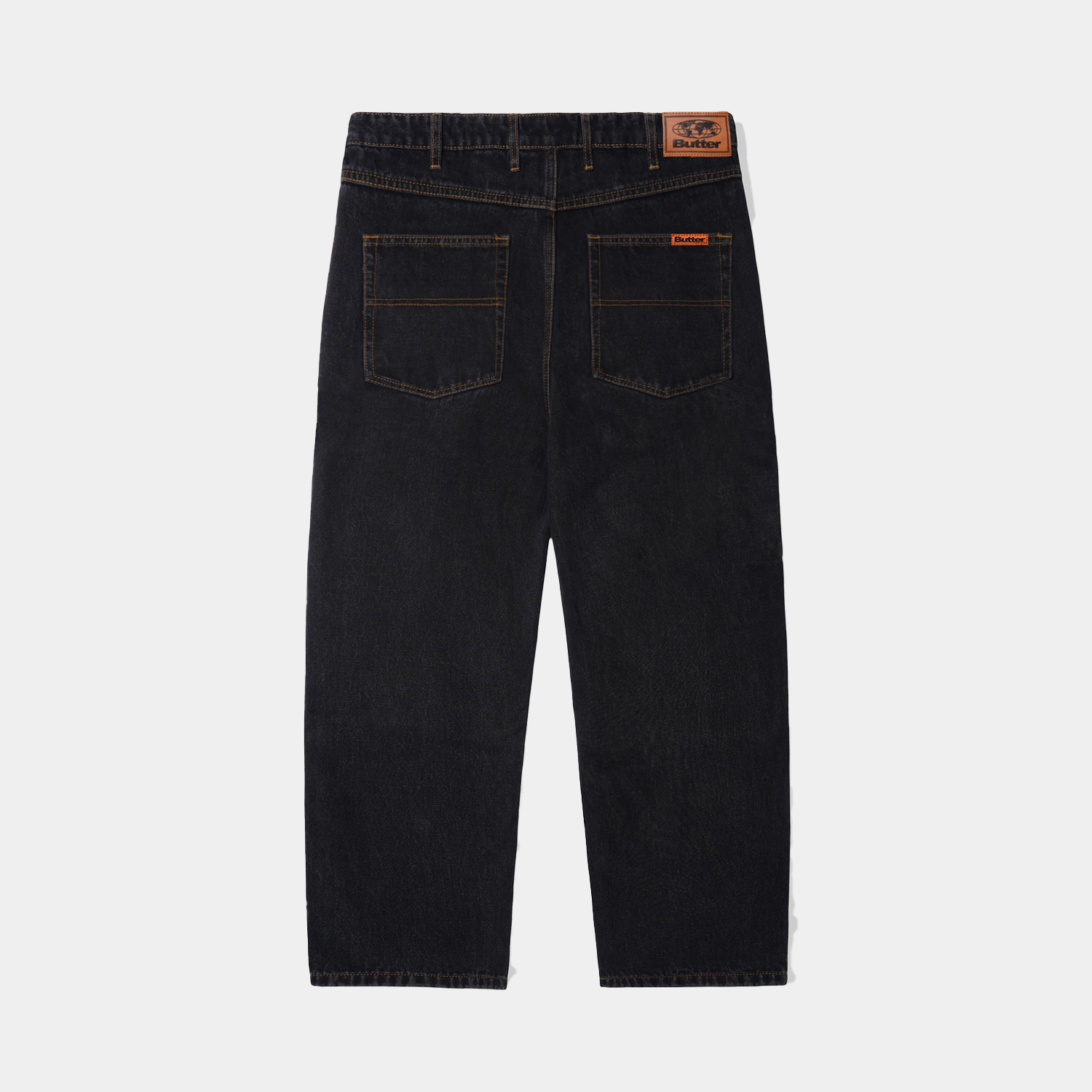 Butter Goods Relaxed Denim Jeans Washed Black