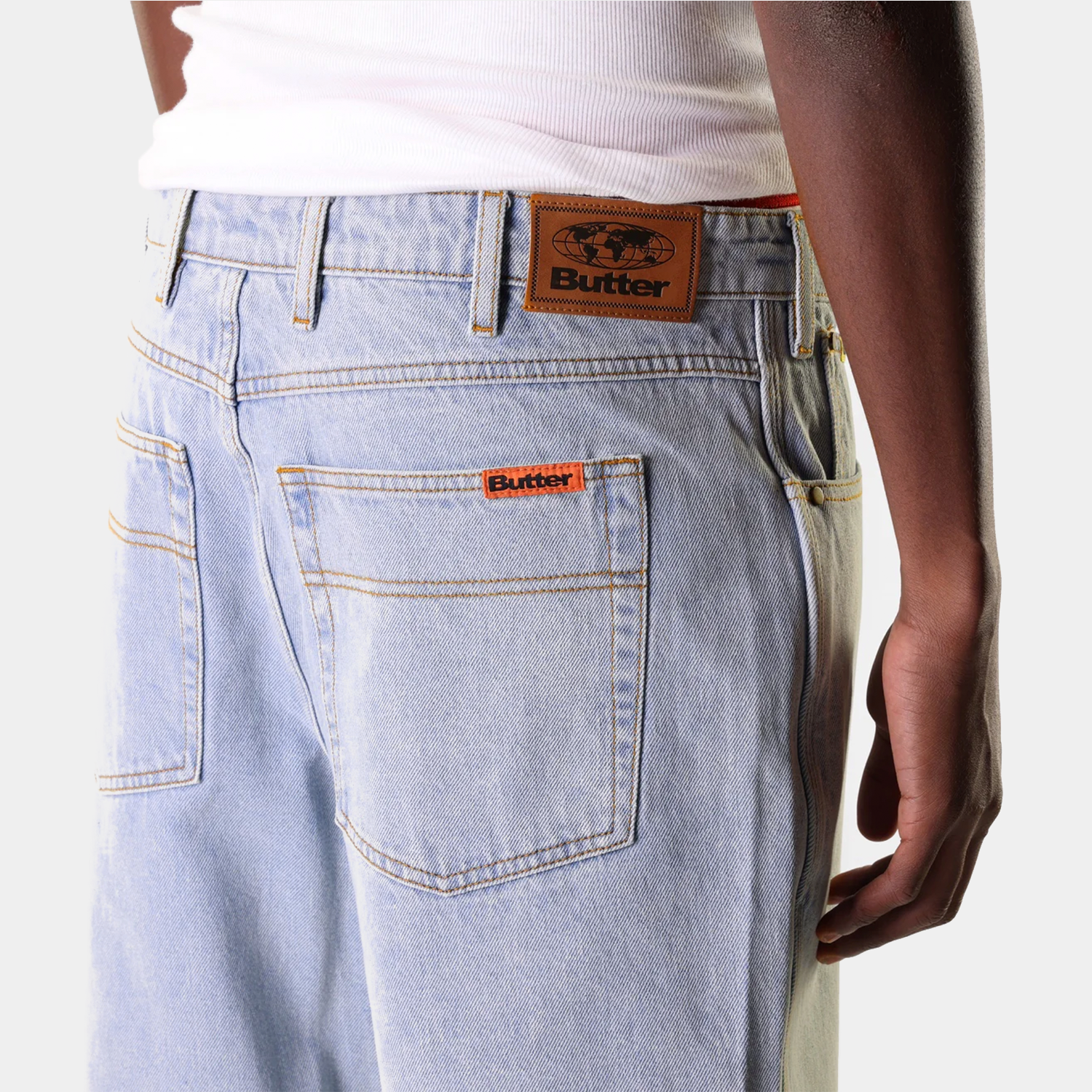 Butter Goods Relaxed Denim Jeans Light Blue