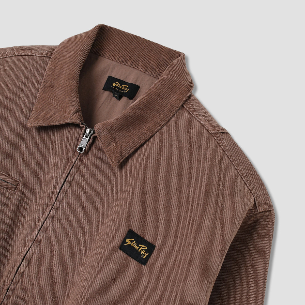 Stan Ray Roughneck Collared Bomber Washed Acorn