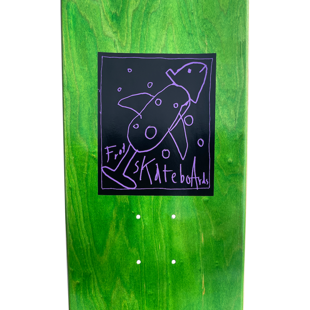 Frog Skateboards Rainbow Fish 8.25"