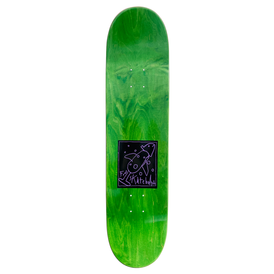 Frog Skateboards Rainbow Fish 8.25"