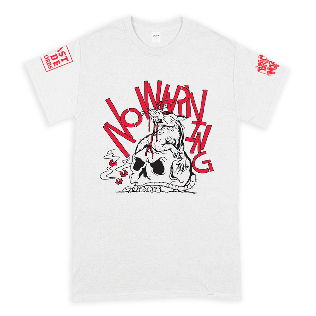 No Warning x Brick Tour Tee White