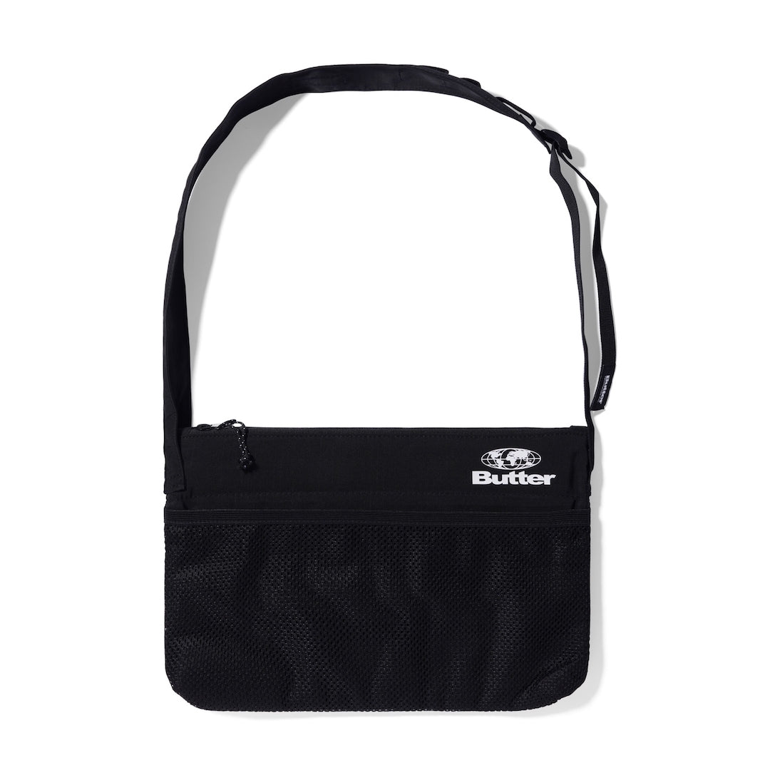 Butter Goods Ripstop Puffer Side Bag Black