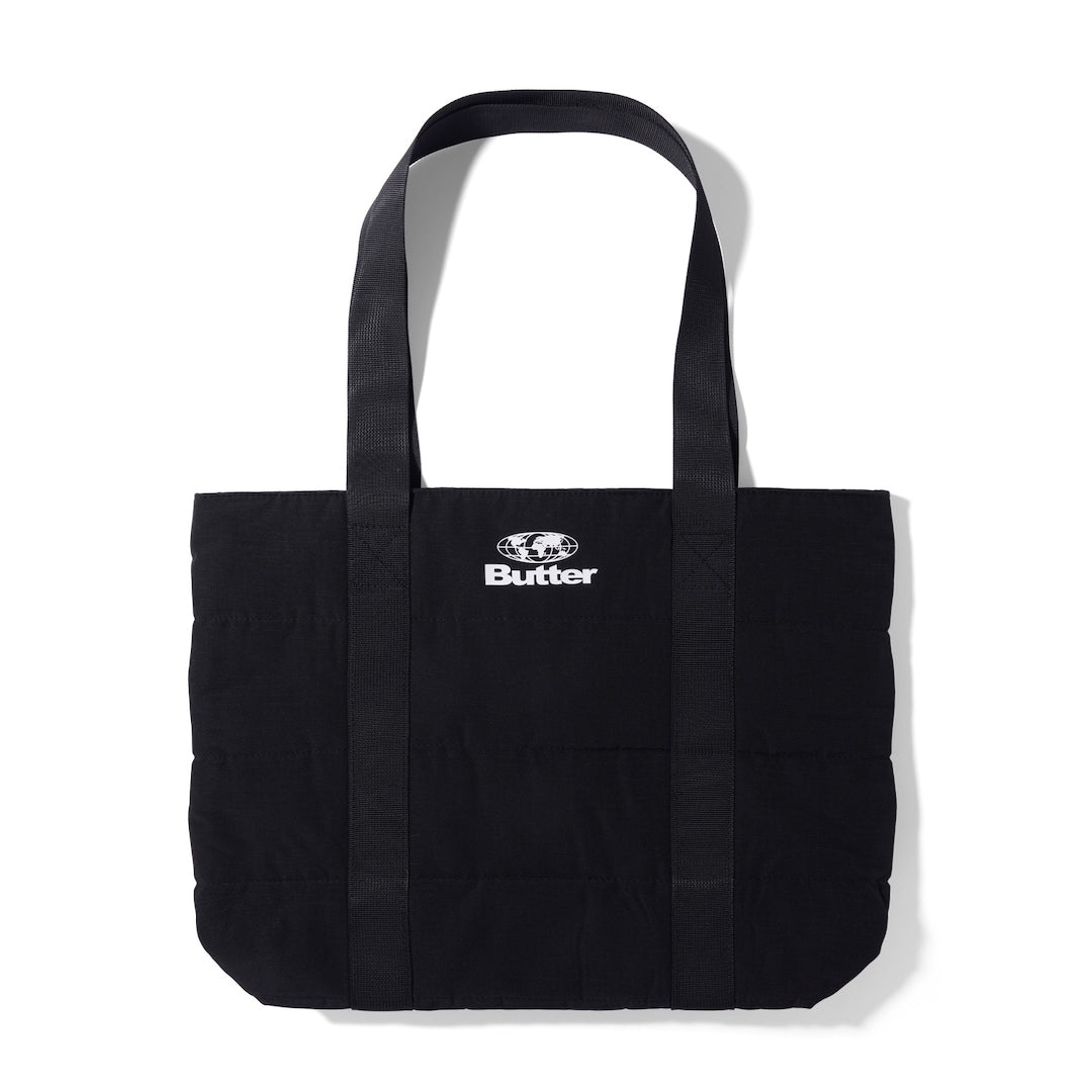 Butter Goods Ripstop Puffer Tote Bag Black