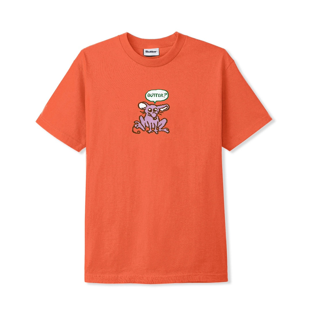 Butter Goods Rodent Tee Coral