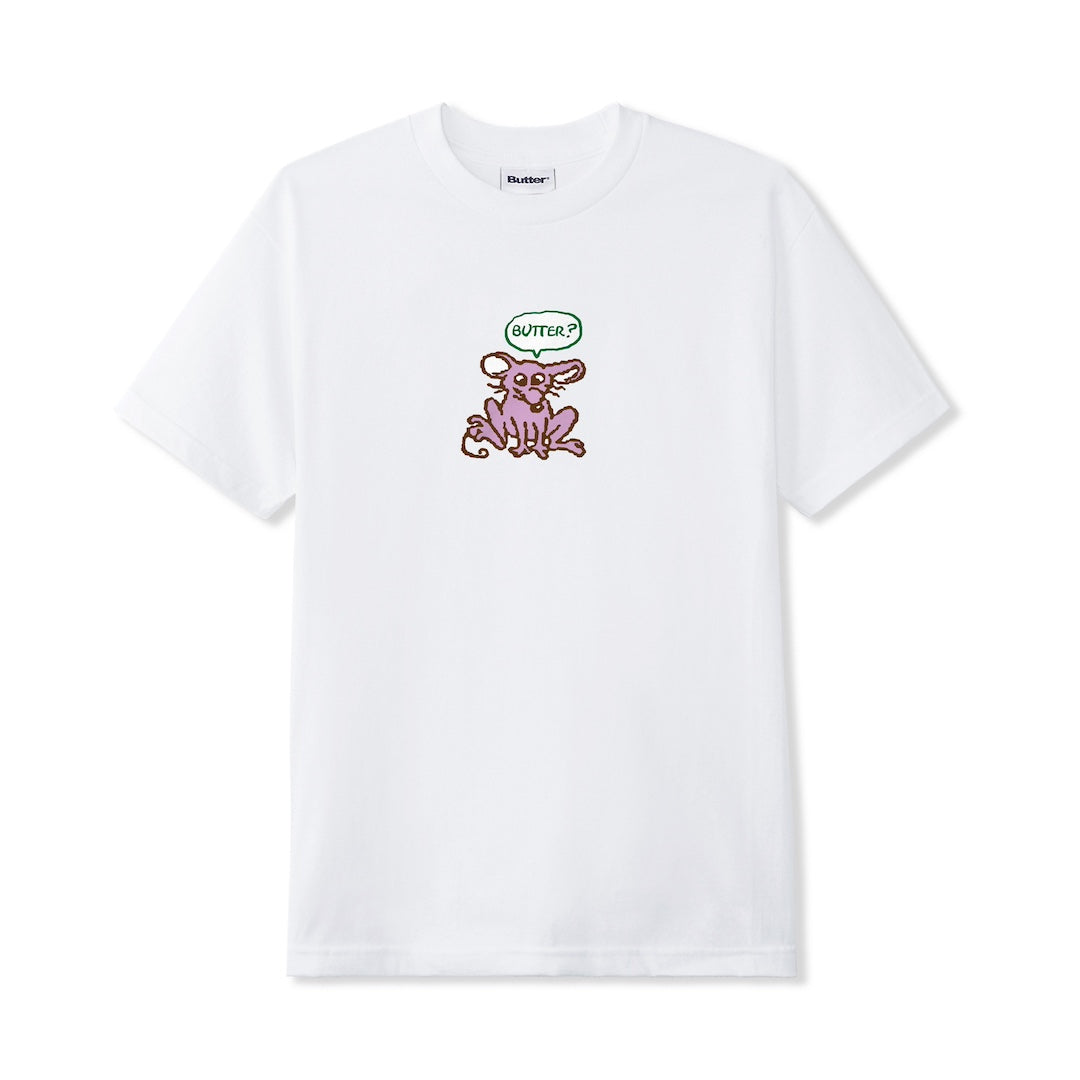Butter Goods Rodent Tee White
