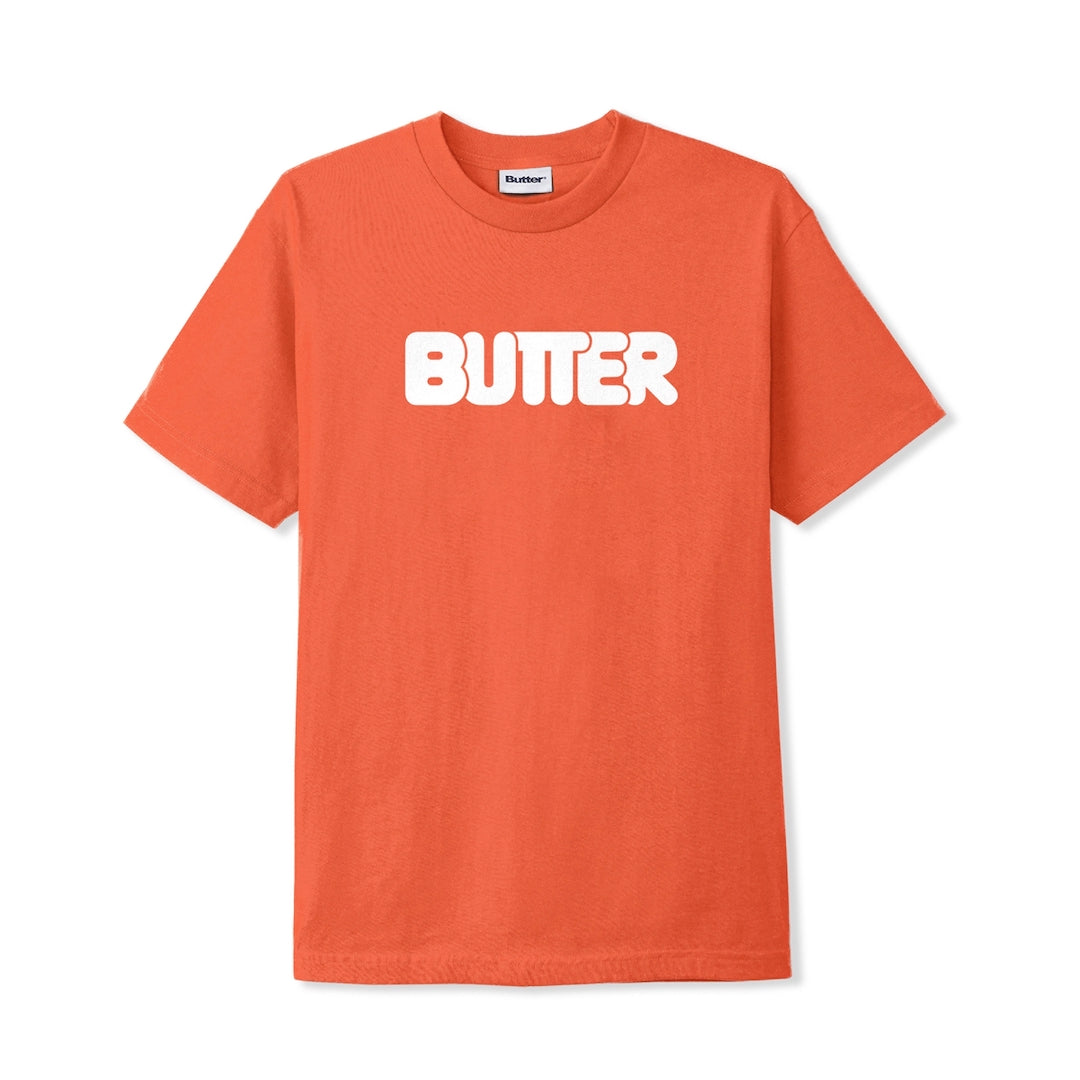 Butter Goods Rounded Logo Tee Coral
